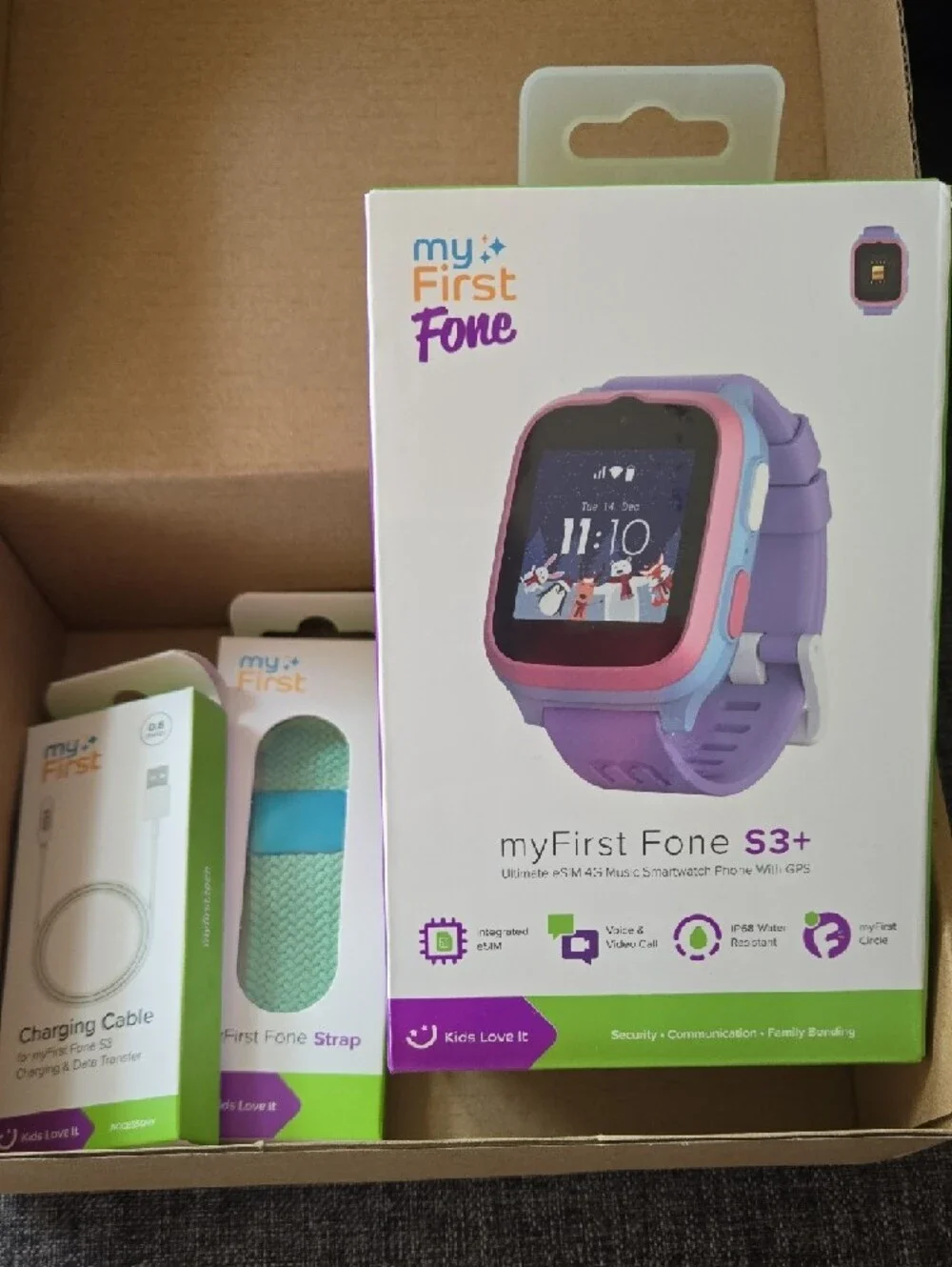 Ultimate Smartwatch Bundle - Purple and Blue Kids Smartwatch